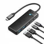 Dokkimisjaam ORICO, 2&times; USB-A 3.0 (5Gb/s), USB-C 3.0 (5Gb/s), USB-C PD 100W
