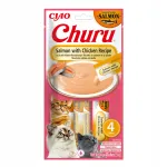Kasside suupisted INABA Churu l&otilde;he ja kanaga, 4 x 14 g