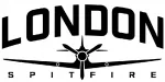 Taustavaba kleebis LONDON SPITFIRE autole, kiivrile v&otilde;i kohvrile, 9 x 19,1 cm