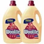 Pesugeel v&auml;rvilistele riietele Woolite, 2 x 4,5 l