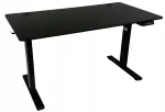 Reguleeritav laud VertiGo RXD1-3-2RR, must, 120x60 cm, k&otilde;rgus 71&ndash;120 cm