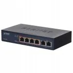 Planet FSD-604HP l&uuml;liti, 5 porti, Fast Ethernet 10/100, mittet&auml;ielikult juhitav