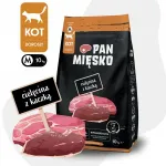 Pan Mięsko kuiv kassitoit vasikaliha ja pardilihaga, M suuruse pelletid, 10 kg
