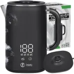 Temperatuuri reguleerimisega elektriline veekeetja ISAJ KT1, 1,7 l, 1500 W