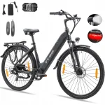 Elektrijalgratas TTGO THZ 28ST 250W, 28", 120 km, 20Ah, must