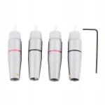 HiFi heliliides R200R, 4-kihiline, plaatinaga kaetud puhas vask