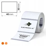Iseliimuvad termoetiketid Niimbot K2/K3, 40x30 mm, 965 tk