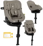 Auto turvatool Joie I-PIVOT i-Size, 0&ndash;18 kg, p&ouml;&ouml;ratav, liivakarva