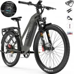 Elektrijalgratas LANKELEISI MX600 PRO, 500W, 40 km/h, 150 km, 27,5", maastik
