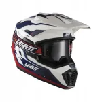 Motorratturi kiiver LEATT Kit ADV 7.5, sinine/punane, suurus M