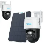 V&auml;liskaamera Reolink 4MP, liikumistuvastuse, &ouml;&ouml;n&auml;gemise, WiFi, p&auml;ikese laadimisega, 360&deg;, 6W