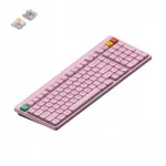 Juhtmevaba mehhaaniline klaviatuur NuPhy Node 100, madal, Blush nano