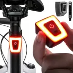 Jalgratta tagumine USB LED tuli, laetav, kuni 56 tundi