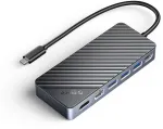 Orico USB-C dokijaam M.2 NVMe/SATA korpusega, USB-A/C 10Gbps