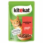 Kitekat m&auml;rg kassitoit veiselihaga kastmes 85 g