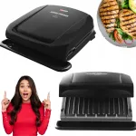 Elektriline grill George Foreman, 1800 W, eemaldatavad plaadid, 4-le inimesele