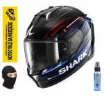 SHARK SKWAL i3 motorrattakiiver, must/punane/sinine, XS