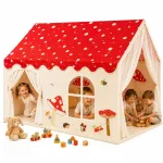 Laste telk Cottage 160 cm aeda ja tuppa