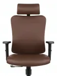 Ergonoomiline kontoritool Hell's Chair HC-1041, pruun, silikoonist