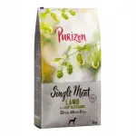 Koeratoit Purizon Single Meat lambaliha, herneste ja humalak&auml;bidega, 12 kg