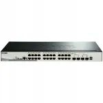 L&uuml;liti D-LINK, 28 pesa, 10G SFP+, POE, intelligentne