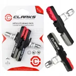 Piduriklotsid Clarks CPS301 MTB V-pidur 72 mm punane-must-hall