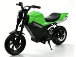 Laste elektriline mootorratas, 250W, 16 km/h, 4Ah, 12,5" LED rattad, roheline