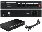 V&otilde;rgul&uuml;liti Dahua SF1006LP, 6 porti, 4 PoE, 36W, kaameratele