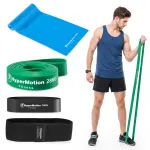 HyperMotion 4-osaline elastsete paelte komplekt, 14/14/18/28 kg