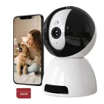 Sise p&ouml;&ouml;rlev nutikas WiFi j&auml;lgimiskaamera, Full HD, 360&deg;, 32 GB