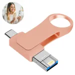512GB USB m&auml;lupulk, Lightning, USB-C, USB 3.0, iPhone, Android, PC, Mac jaoks
