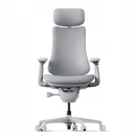 Ergonoomiline tool LiberNovo, hall, istumispinna laius 48 cm