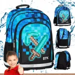 Laste Minecraft koolikott mitme sahtliga, veekindel