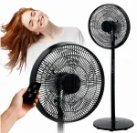 Labase ventilaator, vaikne, v&otilde;imas, 5 labaga, pult, 8 kiirust