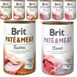 BRIT Pate&Meat koerakonservid, erinevad maitsed, 8 x 400 g