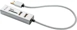 USB jagaja YENKEE YHC101SR, 3x USB 2.0, koos kaartide lugejaga