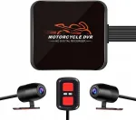 Motorrattakaamera VSYSTO D6RL 1080P, WiFi, IP67, &ouml;&ouml;n&auml;gemine, G-andur