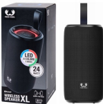 Juhtmevaba Bluetooth 5.4 k&otilde;lar XL, 24 W, LED, must