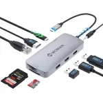 Dokkjaam Moman, USB-C, 9 porti, 4K 30Hz HDMI, 3 x USB