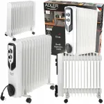 &Otilde;liradiaator 2500W, 13 sektsiooni, ratastel ja termostaadiga