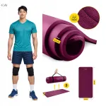 Spordimatt 4FIZJO NBR 1,5 cm, libisemiskindel, burgundi
