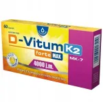 Toidulisand D-Vitum forte Max 4000 IU K2 MK-7, 60 kapslit