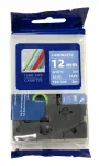 Iseliimuv lint Brother TZ2-535 / TZe-535, 12 mm, sinine valgete tekstidega