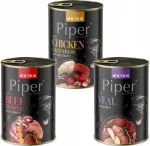 Koerte konserveeritud toit DOLINA NOTECI PIPER Junior, erinevad maitsed, 12 x 400 g