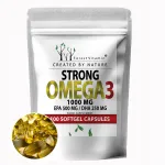 Toidulisand Omega 3 1000mg 500 EPA + 250mg DHA, an&scaron;oovise&otilde;li
