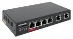 Intellinet v&otilde;rgul&uuml;liti, 6 RJ45 (10/100), 3 PoE, 1 v&otilde;imsam PoE