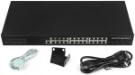 Hallatav v&otilde;rgul&uuml;liti Cudy GS2024S2, 24 SFP gigabit porti, halduskonsool