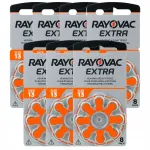 Kuuldeaparaadi patareid Rayovac 13 R7, 56 tk