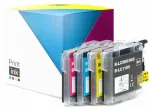 Brother LC1100 tindikassetid, sobivad DCP-385C, MFC-6490CW, DCP-585CW, DCP-J715W printeritele