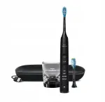 Elektriline hambahari Philips Sonicare 9000 DiamondClean, must, klaasiga